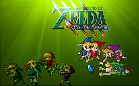 Legend of Zelda: Four Swords wallpaper by StellaTheCat12 on DeviantArt