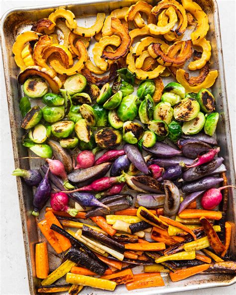 Sheet Pan Roasted Vegetables Recipe The Feedfeed