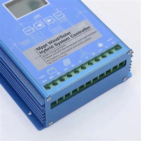 Wind Solar Hybrid System Mppt Charge Controller With Dump Load W