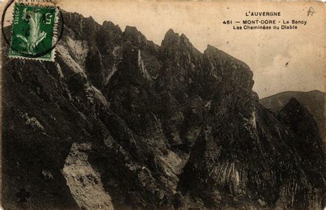 Le Mont Dore Le Sancy Les Chemin Es Du Diable Mont Dore Cartorum