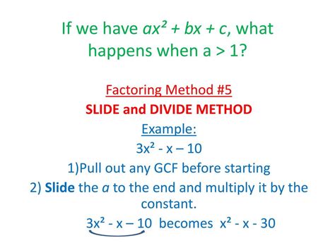 Aim How Do We Factor Polynomials Pt 3 Ppt Download