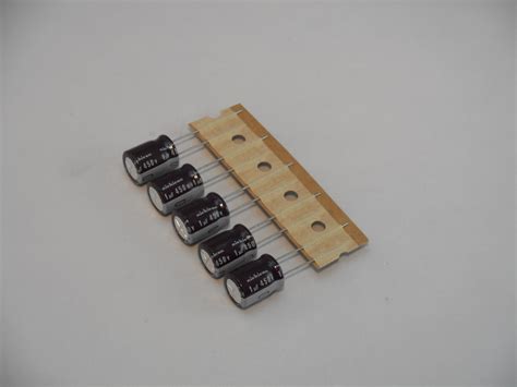 1uf 450v Radial 105c Nichicon Electrolytic Capacitor 5 Pieces Arcade Parts And Repair