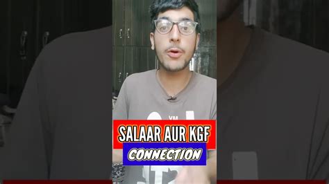 SALAAR AUR KGF CONNECTION SHORTS KGF ADIPURUSH YouTube