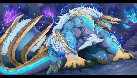 Zinogre Mhw Iceborne By Dracoice On Deviantart