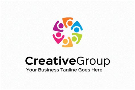 Business Group Logo Template Creative Illustrator Templates