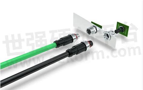 M12 Connectors With Push Pull Fast Locking From Phoenix Contact Can Be Connected Easily And Tool