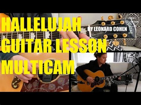 Guitar Lesson Hallelujah By Leonard Cohen Fingerstyle Guitar