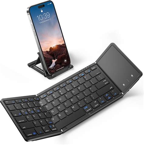 Amazon Samsers Foldable Bluetooth Keyboard With Touchpad Full