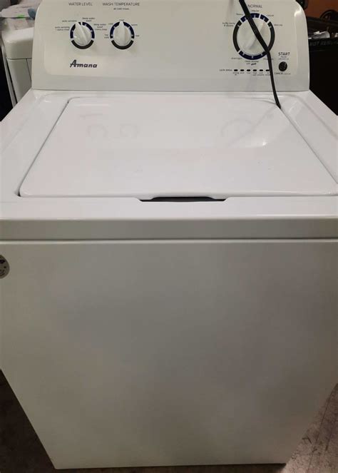 Ntw4516fw Amana Top Load Washer With Dual Action Agitator 43 Off