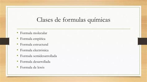 Formulas Qu Micas Pptx