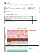 Prueba Mixta Consolidado 1 Unidad I Def Pdf PRUEBA MIXTA DE