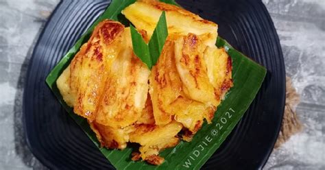 Resep Tape Singkong Panggang Teflon Oleh Widjie Astuti Cookpad