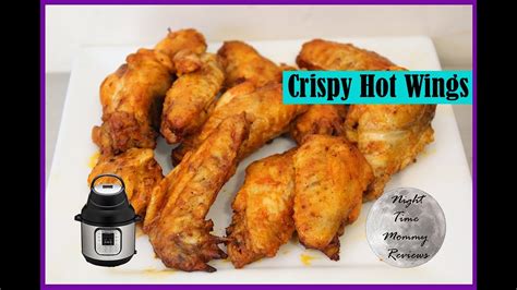 Crispy Hot Wings INSTANT POT AIR FRYER LID DUO CRISP RECIPE YouTube