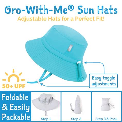 Kids Water Repellent Bucket Hats Waves Jan And Jul