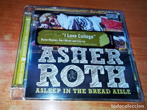 Asher Roth Asleep In The Bread Aisle Cd Album A Comprar Cds De Música