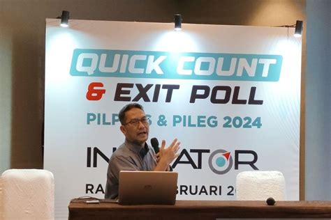 Prabowo Gibran Pimpin Hasil Exit Poll Indikator Politik Antara News