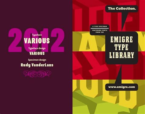 Emigre Books Emigre Fonts Type Specimens 1986 2016 Books Typeface