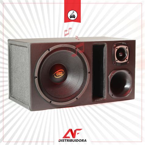 Caja Trio Eros Woofer 12 Pulg Drivers Con Corneta Tweeter