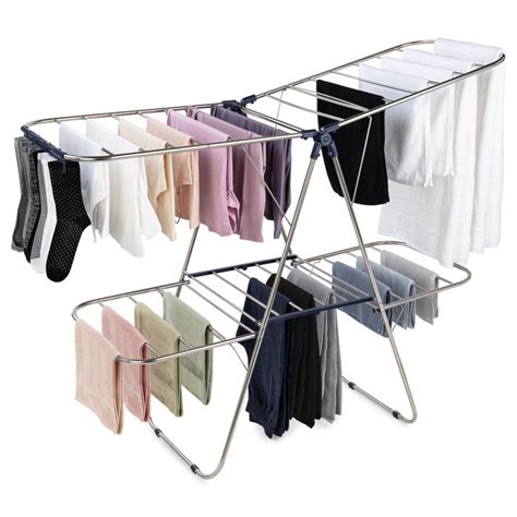 Rebrilliant Gullwing Free Standing Drying Rack Wayfair