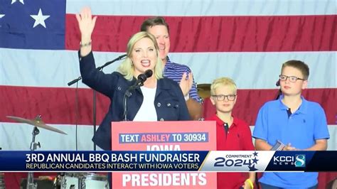 Rep Ashley Hinson S Annual Bbq Bash Draws Gop Presidential Hopefuls To