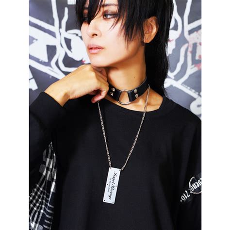 BLACK PUNK SMALL プレート ネックレス SEX POT OFFICIAL WEB SHOPパンクロックファッション通販