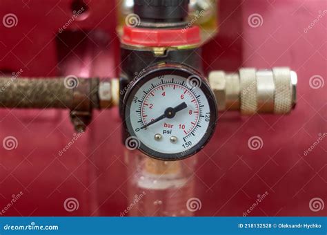 Photo Of Water Separator With Pressure Gauge Stock Photo Image Of