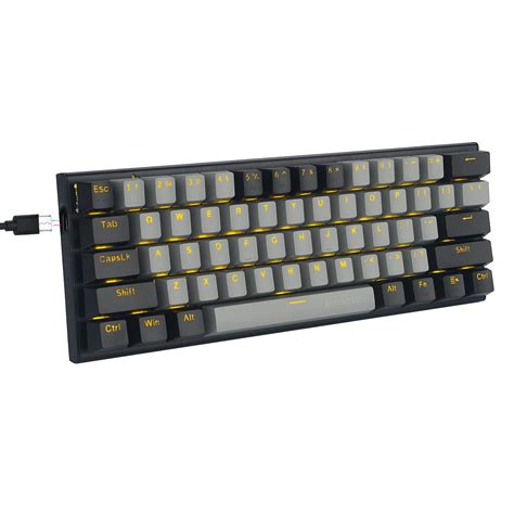 60 Mechanical Keyboard E Yooso Gaming Keyboard With Red Switches And