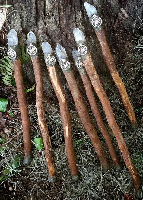 Twistedwitches Original Magick Wands They Are Made From Sacred Elder Red Ceder Wood