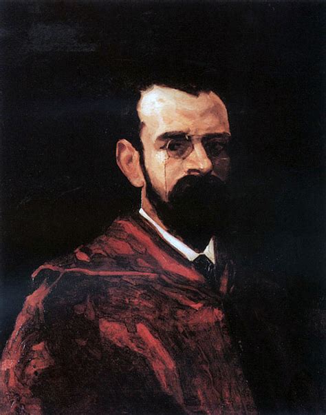 Retrato de Leopoldo Alas Clarín realizado por Juan Martínez Abades