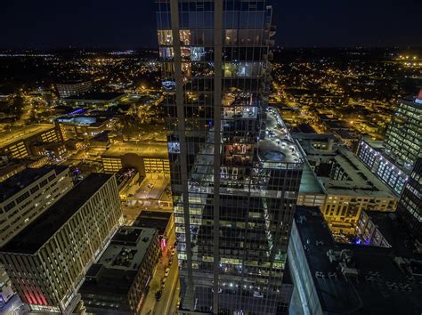 Raleigh Skyline Night