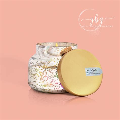 Scented Blue Jean Iridescent Signature Jar T Baskets Galore