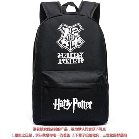 MOBIGARLAN Sac à Dos Sac d École cartable étudiant Harry Potter