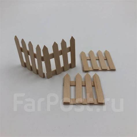 Деревянный забор декоративный, новый, в наличии. Цена: 100₽ во Владивостоке