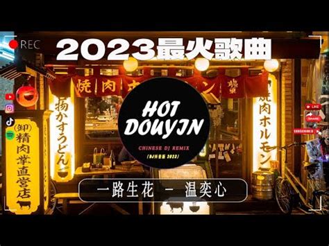 最火Douyin独家混音2023一路生花 温奕心最新 DJ版 HOT DOUYIN TIKTOK YouTube