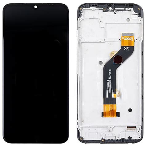 Дисплей для Tecno Spark 8C (KG5n) в сборе с тачскрином Черный - OR ...