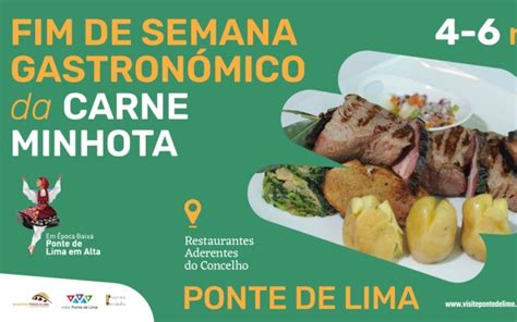 Fim de semana gastronómico da Carne Minhota em Ponte de Lima Novas do