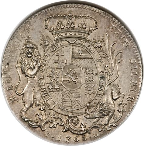 1 Thaler Friedrich II Landgraviate Of Hessen Kassel Numista