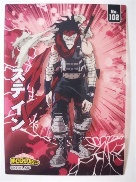 My Hero Academia Gekitotsu Heroes Carte Card Transparent Stain Eur