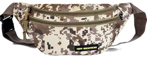 Pochete Camuflada Bolsos Cintura Militar Imperme Vel Mercadolivre