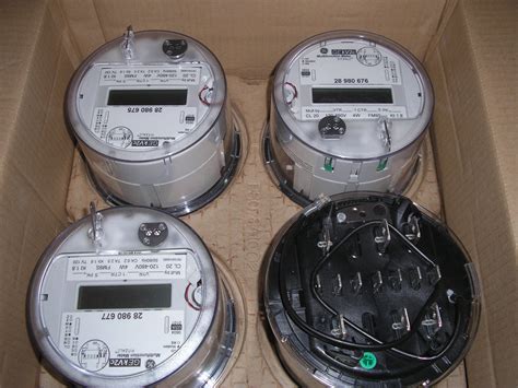 Itron Watthour Meter Kwh C1s Centron 240v 200a 4 Lugs Form 2s