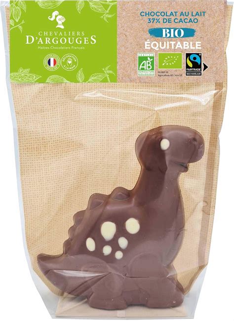 CHEVALIERS D ARGOUGES Maîtres Chocolatiers Français Sachet dinosaure