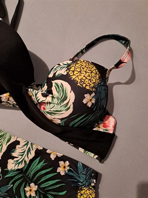 Dwuczęściowy damski strój bikini kostium kąpielowy plus size tropikaln Szczuczyn OLX pl