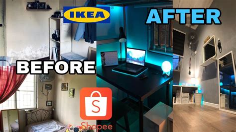 Small Room Makeover Malaysia Bajet Rm Makeover Bilik Kecik