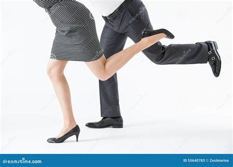 Business People Competing Stock Image Image Of Hasten 55640783
