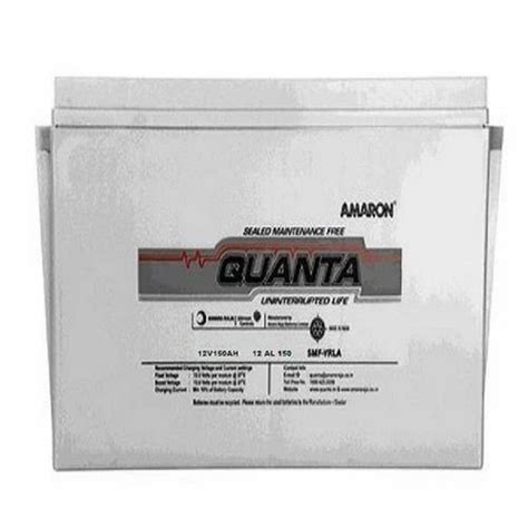 Quanta Amaron Make SMF BATTERIES 12V 160 AH At Rs 20352 AMARON