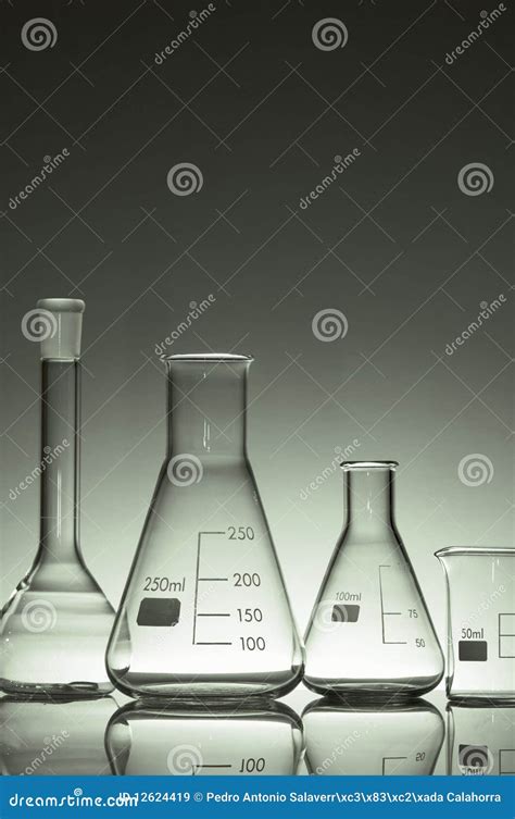 Laboratory Flasks Stock Image Image Of Science Industry 12624419