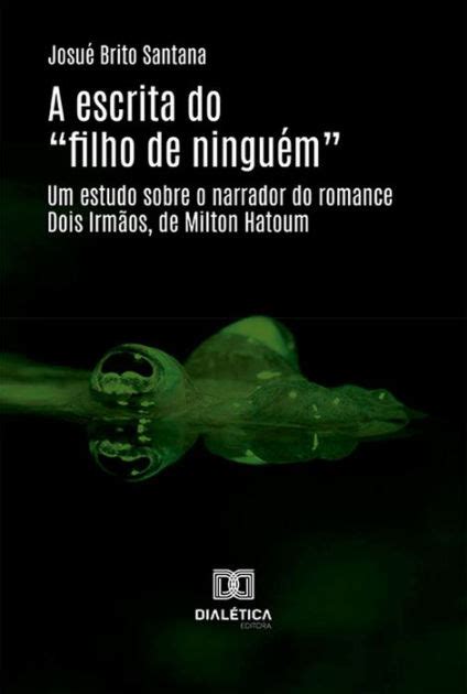 A Escrita Do Filho De Ningu M Um Estudo Sobre O Narrador Do Romance