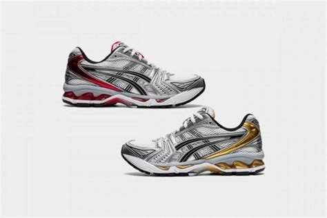 Asics Ub1 S Gel Kayano 14 Pure Gold And Classic Red Release Date And Resell