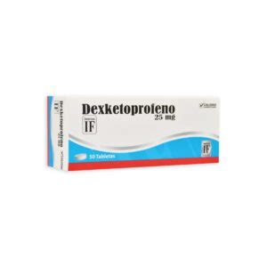 DEXKETOPROFENO 25 mg IF Ibero Fármacos