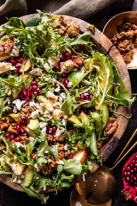 Christmas Salad With Honey Mustard Dressing Half Baked Harvest